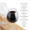 CORK GENIUS Unbreakable Red Wine Glasses, Shatterproof and BPA-Free Tritan
