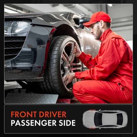 A-Premium 2 x Front Wheel Bearing and Hub Assembly with 5-Lug Compatible with Nissan Murano 2007/2009-2014, Teana II 2008-2013