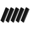 5Pcs Heat Sink Black Aluminum Radiators for CPU Amplifiers Modules