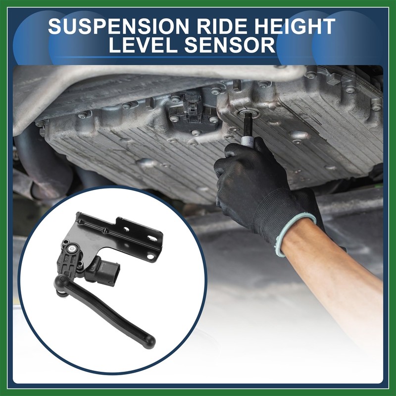 Motoforti Air Suspension Ride Height Level Sensor, Front Right Height
