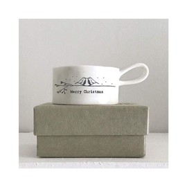 East of India Handled Tea Light Holdemerry Christmas