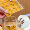 SZXMDKH 10Pcs 240 Ice Cubes Disposable Ice Bag with Juice