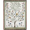 Manual Inspirational Collection 50 x 60-Inch Tapestry Throw, Serenity Prayer,