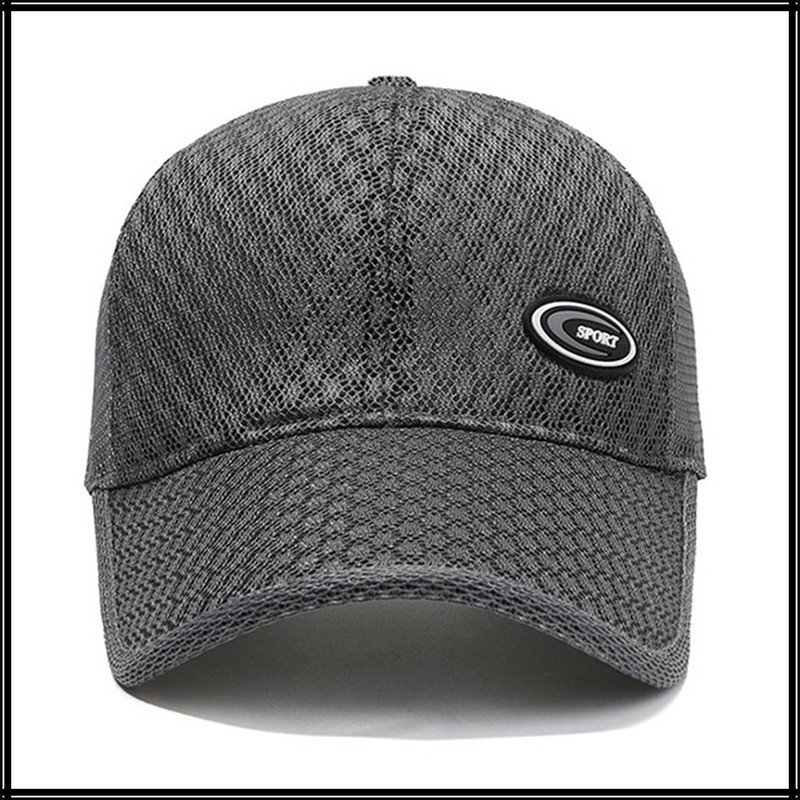 White Fang CA581 Mesh Cap, Logo Hat, Brim Length, Sports,