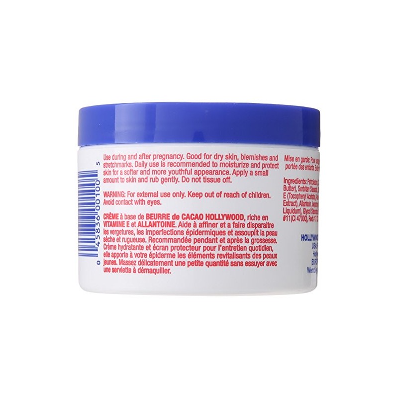 Hollywood Beauty Cocoa Butter With Vitamin- E 7.5 Ounce (221ml)
