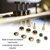 Trumpet Valve Finger Button Metal Abalone Shell Inlay Trumpet Button