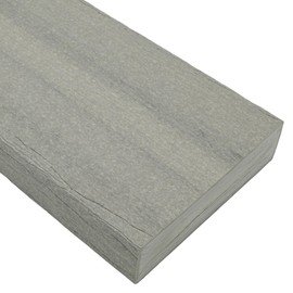 BuyPlastic Tangent Poly Lumber - Driftwood Gray, 1x4 (0.75" x 3.5"), 72" Length - HDPE Plastic Board for Outdoor Furniture and More