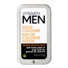 Vitabath Men's Solid Cologne Invigorating Crisp Cool Water & White