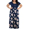 Nemidor Plus Size Maxi Dresses for Curvy Women Casual Summer
