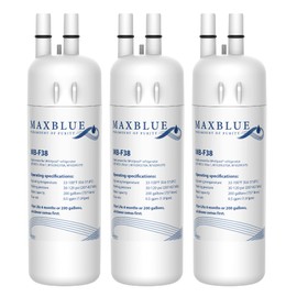 Maxblue W10295370a Refrigerator Water Filter, Replacement for Whirlpool Water Filter 1, W10295370, P4RFWB, EDR1RXD1, Kenmore 46-9081, Kenmore 46-9930, Pack of 3