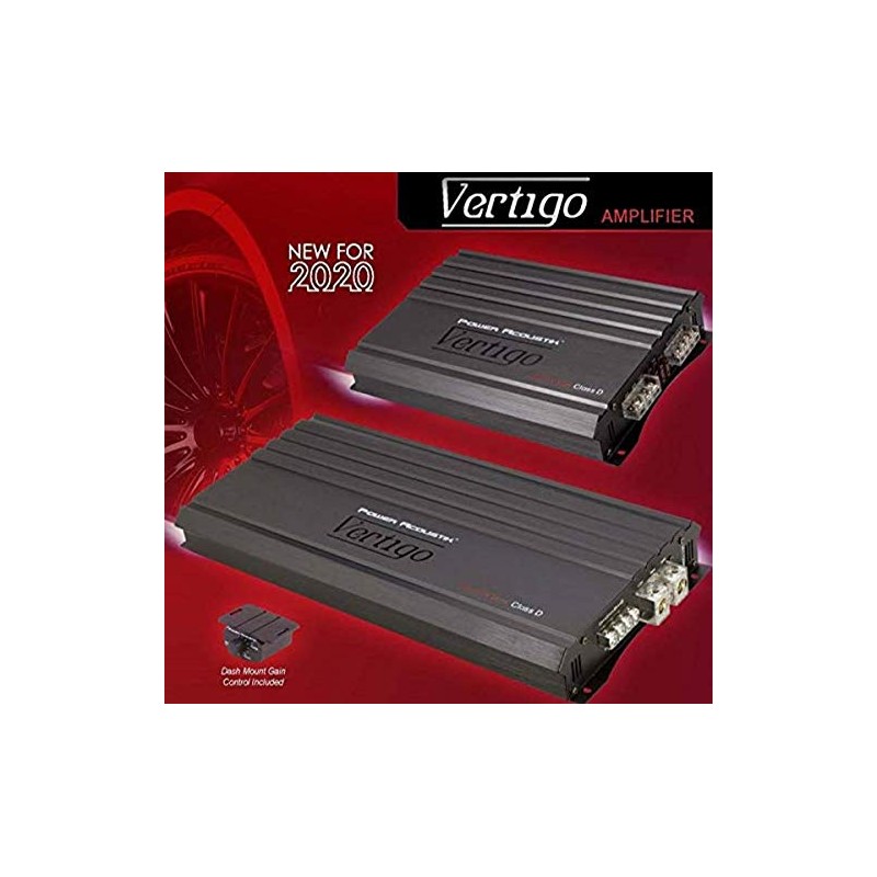 Power Acoustik VA4-2200D Vertigo Series 2,200-Watt Max 4-Channel Class D