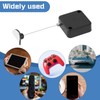 MILAKE Retractable Remote Control Holder Tether Lock, 3 Pcs 6.5ft