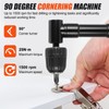 Faankiton 90°Right Angle Drill Attachment 0.8-10mm Right Angle Drill Chuck,