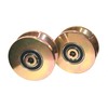 2 Pack-4" V Groove Wheel Double Bearing Sliding Gate 3000