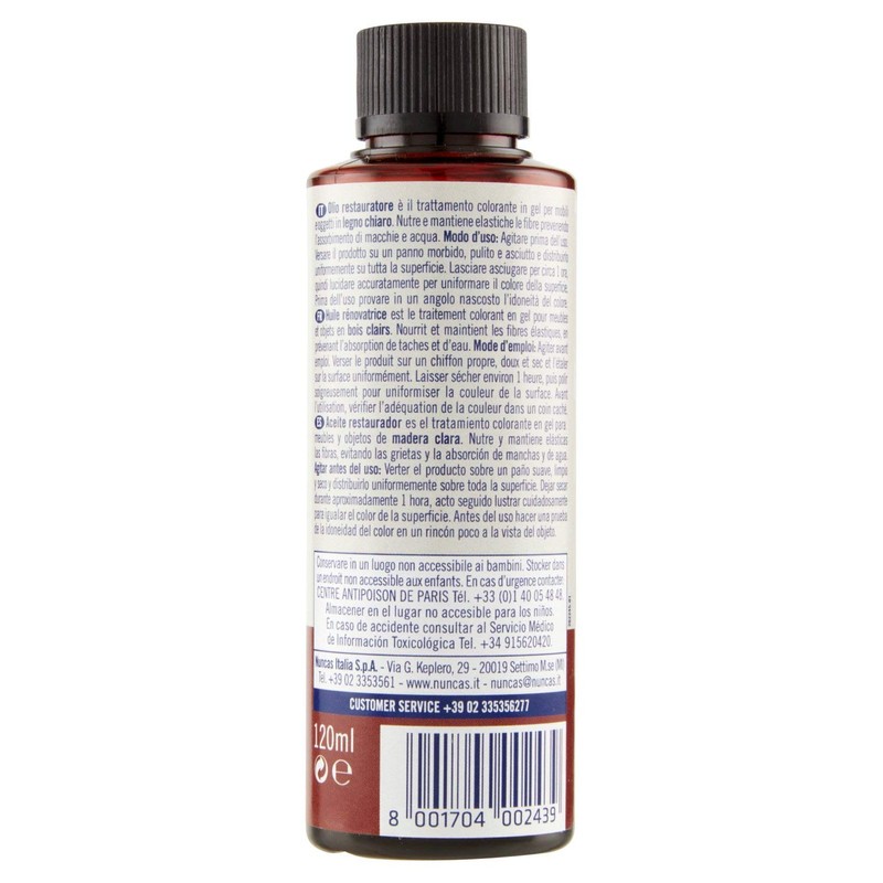 Oil Restauratore Light Walnut Colour