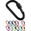 SasuGadget Lock Carabiner, Small Lightweight Keychain for Outdoor Camping Fishing