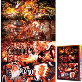 Anime Jigsaw Puzzles 1000 Pieces Wooden Collage Puzzle 29.5x20 in (Demon S2)