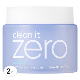Banila Co. Clean It Zero Calming Cleansing Balm, 180ml, 2 pcs / 바닐라코 클린 잇 제로 카밍 클렌징밤, 180ml, 2개