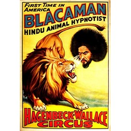 Buell Hagenbeck Wallace Blacaman Wall Decal 16.5"x24"