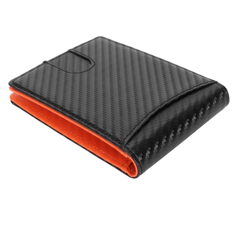 Men Slim Wallet 10 Credit Card Holder Slots Leather Money