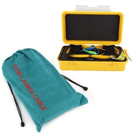 Cable de extensión OTDR de 1 km, caja de cable de lanzamiento de fibra óptica OTDR Eliminador de zona muerta Anillo de fibra SC/UPC-SC/APC SM 1 km