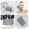 PHOGARY 8 Pack Microfiber Wash Mitts Flannel Soft Wash Mitt