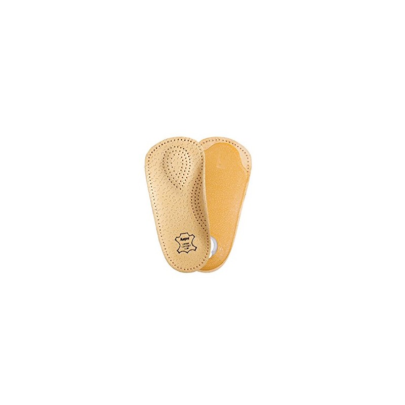Kaps Schuheinlagen, Einlegesohlen Leder, Orthopädische Einlagen, Bolero, Beige, 43