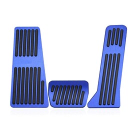 LEXLEYS Mazda CX-3 DK Series CX-5 KE/KF Series CX-8 KG Demio DJ Series Axela BM/BY Series Atenza GJ Series Dedicated Aluminum Pedal Axle Brake Footrest Cover Non-slip Rubber Custom Dress Up Parts