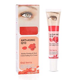 Sonew Crema para Ojos para círculo Oscuro Hinchazón Arrugas Anti envejecimiento Goji Berry Eye Gel Crema para día/Noche hidratante