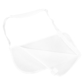 COLLBATH Posture Carpal Relief Sling Elbow Injury Arm for Men Protective Lifting Neck Swivel Mesh Rotator Hand Arm Wrist Grip Sleeve Dumbbell Straps Anti Warmers Cuff Brace White Net