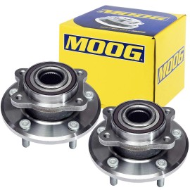 MOOG Front Wheel Bearing And Hub Assembly Pair New For 2009-19 20 Dodge Journey