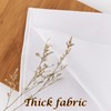 Handkerchiefs for men,Pure Cotton Soft white Handkerchieves