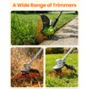 24 Pack Trimmer Spool Line for Worx,(WA0010)Replacement Weed Wacker String