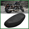 Motoforti XXL Black Motorcycle Net Mesh Seat Full Cover Breathable