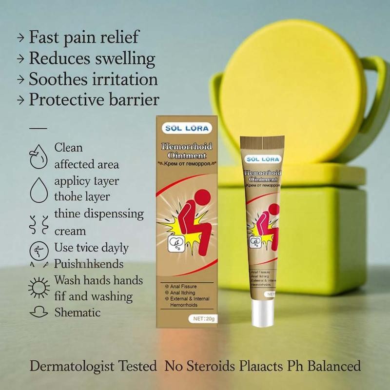 SOL LORA body care cream for men and women Hemorrhoids
