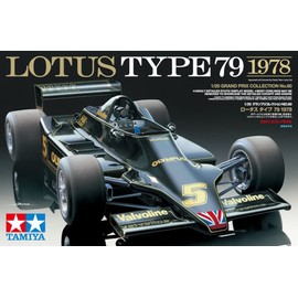 Tamiya Lotus Vehicle 300020060 Type 79 1978 Car Model Kit 1:20, Black, Mittel