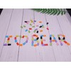 Smanzu 80 Pcs Candy Gummy Bear Charms Resin Bear Pendants