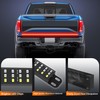 DOXMALL 60 Inch Aluminum Frame Tailgate Light Bars, Triple Row