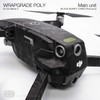 Wrapgrade Poly Skin for DJI Mavic 2 Main Unit (Black