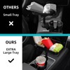 DYLEN Car Cup Holder Expander, 24cm Detachable Car Food Tray