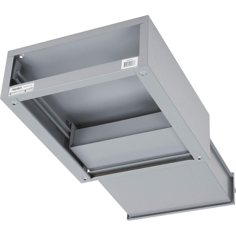 Global Industrial Stacking Workbench Drawer, Gray, 6"H