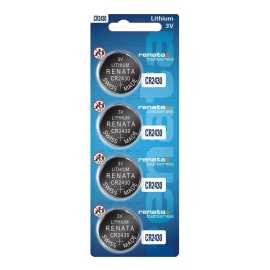 Renata 4 Pz Original 2430 Cr2430n Litio Control Auto, Reloj