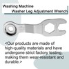Washing Machine Washer Leg Adjustment Wrench,Open End Wrench Set,Suitable for