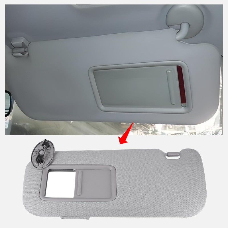 CULMKARI Driver Side Sun Visor Fits for 2007-2013 Toyota Corolla