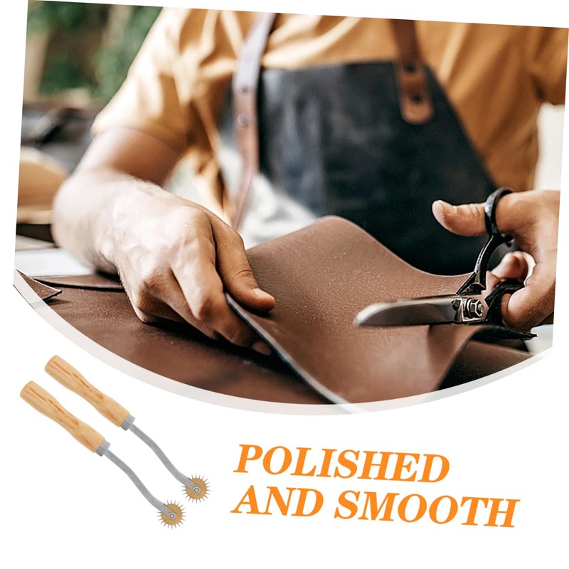 DOITOOL 4Pcs Practical Sewing Tracing Wheel Needle Point Tool for