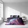 FEBE 3D Unicorn Duvet Cover Set 135 x 200 cm