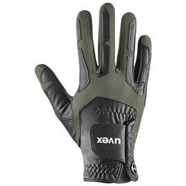 uvex ventraxion Plus - Riding Gloves for Adults - Stretchy - Durable - Black-Olive - 9-10