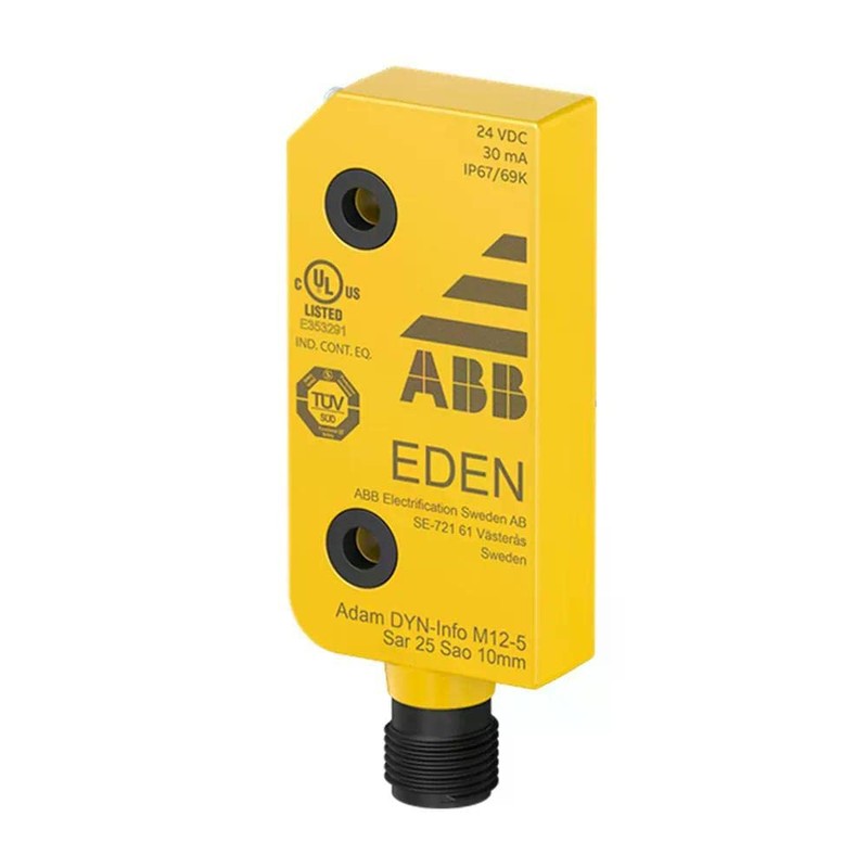 ABB Adam DYN-Info M12-5 Safety Sensor Unit, M12-5 Male Connector,