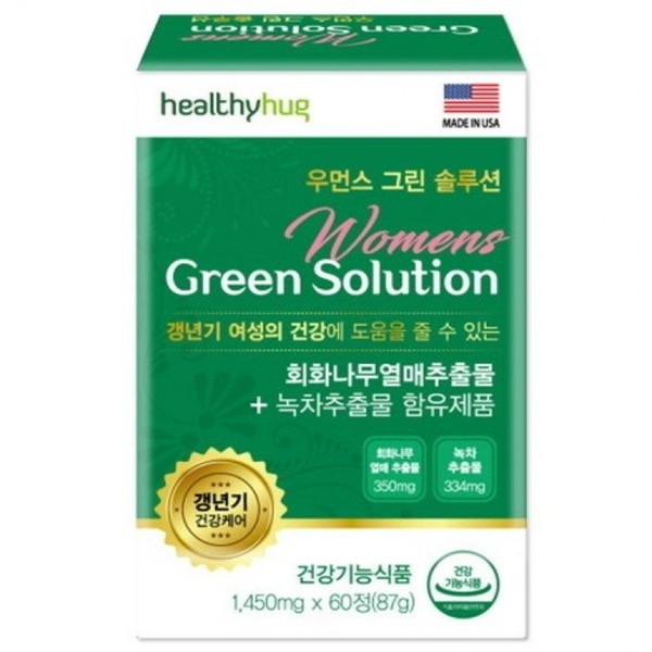 Aland Women&#39;s Green Solution Women&#39;s Menopausal Nutrition Prickly Pear Extract / 알랜드우먼스 그린솔루션 여성 갱년기 영양제 회화나무추출물