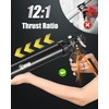 XINQIAO Sausage Caulk Gun with Preminum Swivel Aluminum Barrel, 12:1